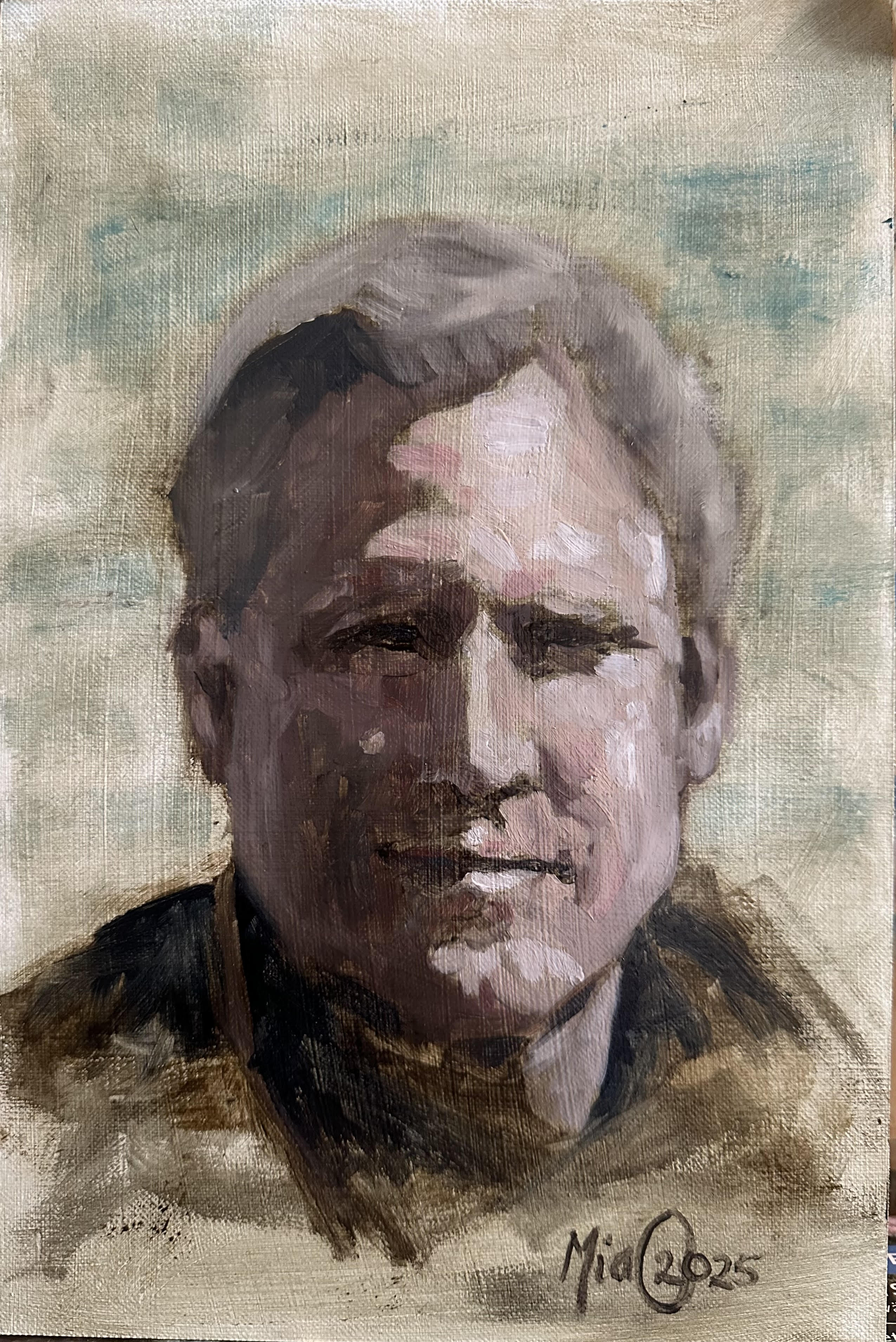 Man in Bright Sunlight